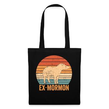 Ex Mormon Tapir Horse LDS Retro Exmo - Tote Bag - black - Front