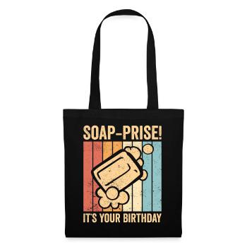 Funny soap making soap maker - Tote Bag - black - Front