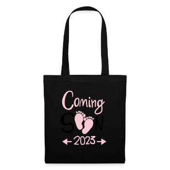 Pregnant 2023 - Tote Bag - black - Front