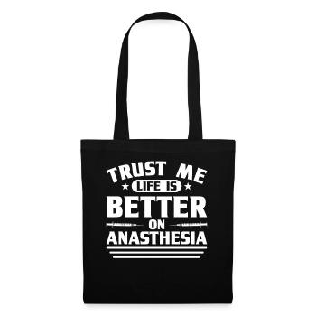 Anesthesia Anesthesia Technician Anesthesiologist - Tote Bag - black - Front