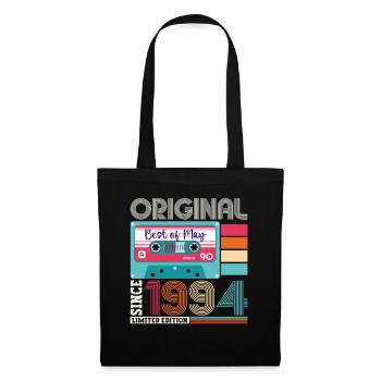 29 Birthday Man Woman Cassette Mai 1994 - Sac en tissu - noir - Devant