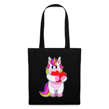 Unicorn Heart - Tote Bag - black - Front