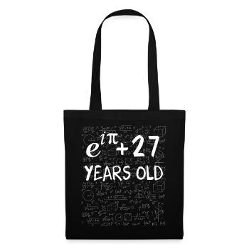 26th birthday 26 years old Euler Identity math - Tote Bag - black - Front