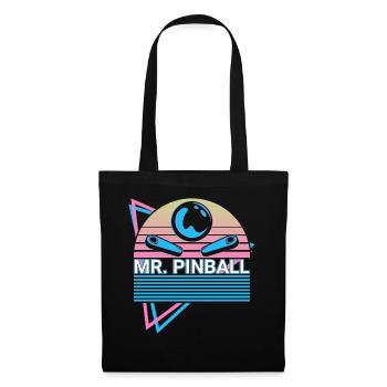 Mr. Flipper Retro - Tote Bag - black - Front