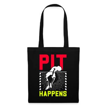 Saut à la perche Saut à la perche - Sac en tissu - noir - Devant