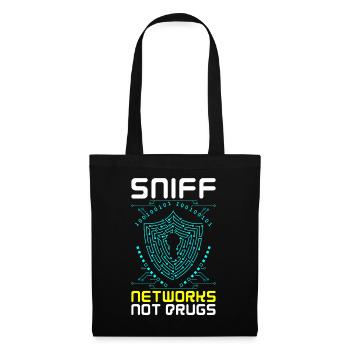 Cybersecurity, Hacking, IT - Tote Bag - black - Front