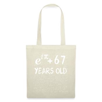 66. Geburtstag 66 Jahre Euler - Stoffbeutel - Natur - Vorne