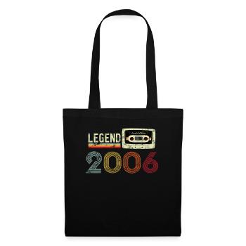2006 Birthday Vintage Cassette - Tote Bag - black - Front