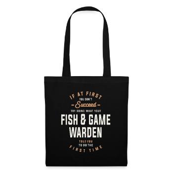 Advice from the Warden - Persistence Pays Off - Tote Bag - black - Front