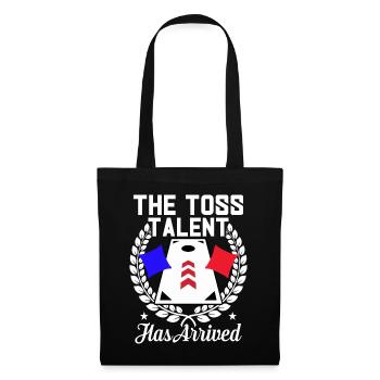 Drôle de trou de maïs - Sac en tissu - noir - Devant