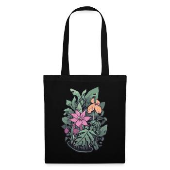 Plants and flowers for nature lovers and gardeners - Tote Bag - black - Front