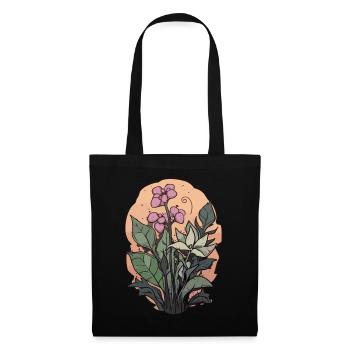 Plants and flowers for nature lovers and gardeners - Tote Bag - black - Front
