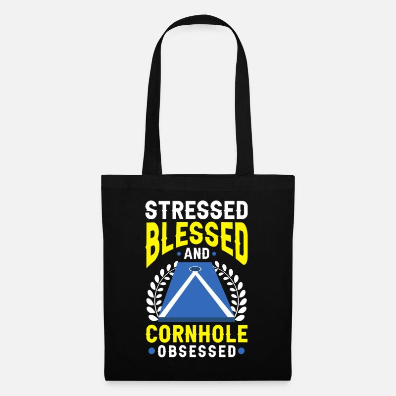 Corn Hole - Tote Bag - black