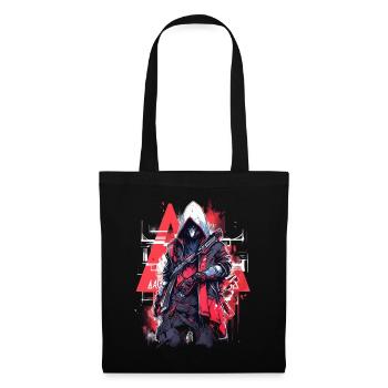 Epic Gamer Cyber Assassin Punk Street Art - Tote Bag - black - Front