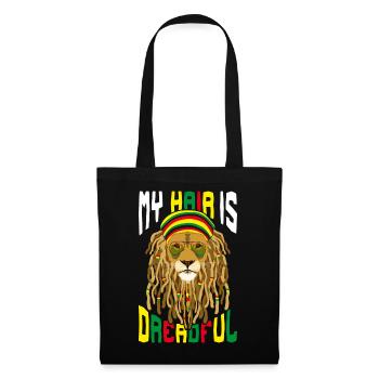 Rastafari Rastafarian Rasta - Tote Bag - black - Front