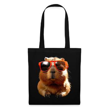 Capybara Sunglasses Be Capy Capybara Rodent - Tote Bag - black - Front