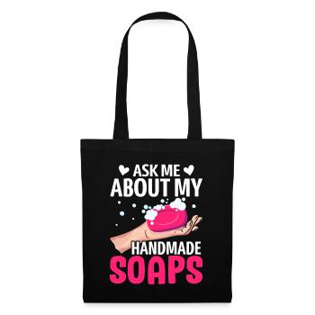 Soap Making, Soap Maker, Soapologist - Tote Bag - black - Front