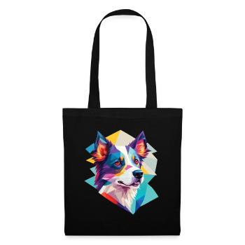 Border Collie Dogs Design Collie Dog Puppy Animal - Tote Bag - black - Front