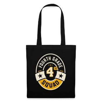 Fourth 4th Grade Squad Team Back To School - Tote Bag - black - Front