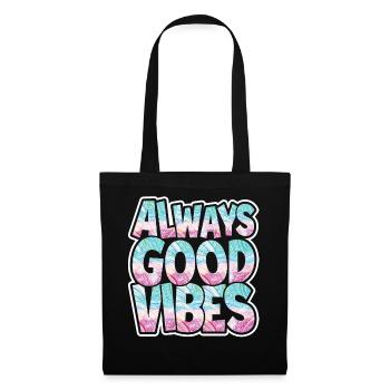 Hippie Peace Kindness - Tote Bag - black - Front