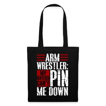 Arm wrestling - Tote Bag - black - Front