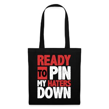 Arm wrestling arm wrestler - Tote Bag - black - Front