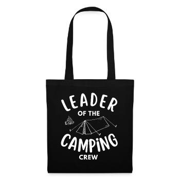 Chief of the Camping Crew funny - Tote Bag - black - Front