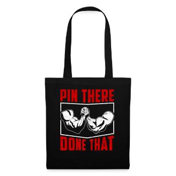 Arm wrestling arm wrestler - Tote Bag - black - Front