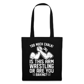 Arm wrestler - Tote Bag - black - Front