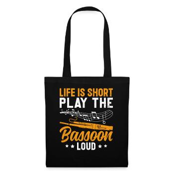 Bassoonist - Tote Bag - black - Front