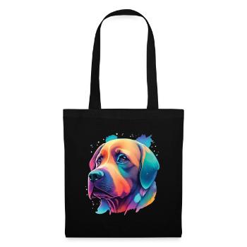 Labrador Hund ultimatives Hundeliebhaber Design - Stoffbeutel - Schwarz - Vorne