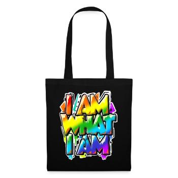 I am what I am - everything is normal, isn't it? - Tote Bag - black - Front