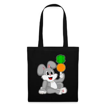 Rabbit carrot - Tote Bag - black - Front