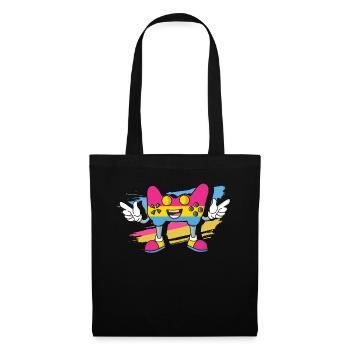 Gamer Gaming Arc-en-ciel LGBTQ Gay Pride LGBT Pride - Sac en tissu - noir - Devant