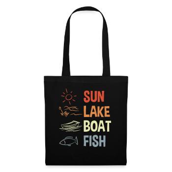 Fischer Spruch - Sac en tissu - noir - Devant