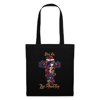 La Calavera Catrina Dia De Los Muertos Day Of Dead - Tote Bag - black - Front