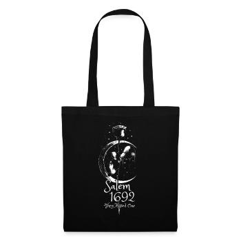 Salem 1692 They Missed One Moon Rose Witch Trial - Tote Bag - black - Front