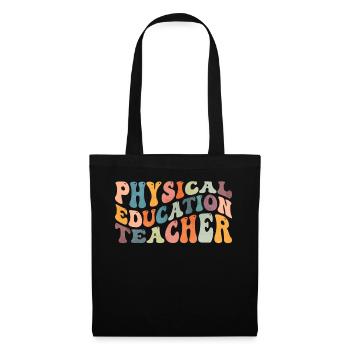 Groovy Professeur d’éducation physique Éducation physique - Sac en tissu - noir - Devant