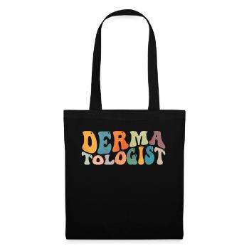 Groovy Dermatologist Dermatology Skin Care - Tote Bag - black - Front