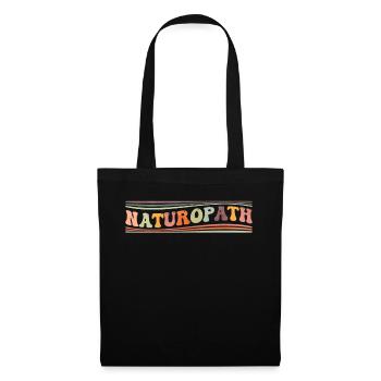 Groovy Naturopath Naturopathic Naturhe - Tote Bag - black - Front