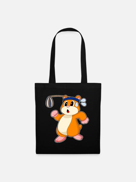 Hamster Samen - Stoffbeutel - Schwarz