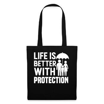 Funny Insurance Broker - Tote Bag - black - Front