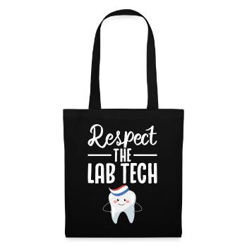 Funny Dental Lab Technician Dentist - Tote Bag - black - Front