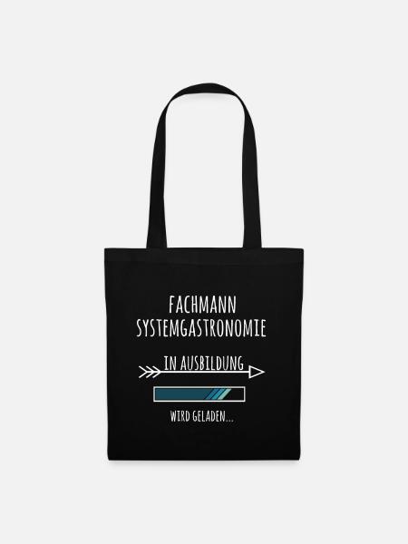Fachmann Systemgastronomie Ausbildung Beruf - Stoffbeutel - Schwarz