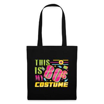 My 80s Costume Carnival 80s Retro Party 1980 - Tote Bag - black - Front