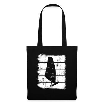 Windsurfing Sketch - Tote Bag - black - Front