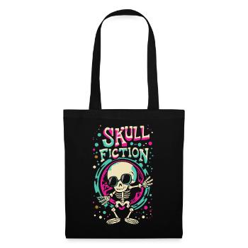 Skull Fiction Skull Skull Gift Idea - Tote Bag - black - Front