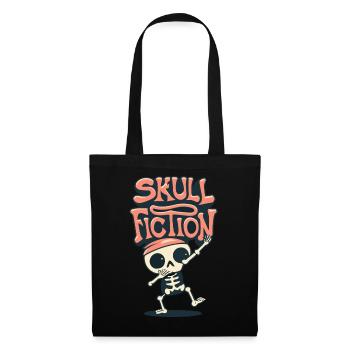Totenkopf Skull Fiction Totenschädel - Sac en tissu - noir - Devant
