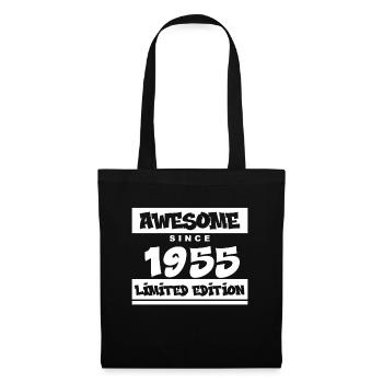 1955 - Vintage 1955 - Fantastic since 1955 - Tote Bag - black - Front