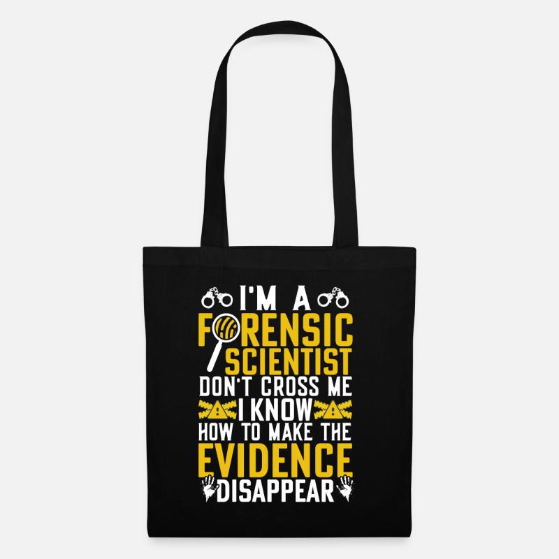 Funny science - Tote Bag - black